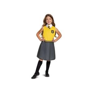 New Harry Potter Hufflepuff Wizarding World Child Costume Size Large 10/12